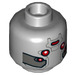 LEGO Medium Stone Gray Ghost Minifigure Head (Recessed Solid Stud) (3626 / 39152)