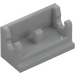 LEGO Medium stengrå Hængsel 1 x 2 Base (3937)