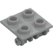 LEGO Medium Stone Gray Hinge 2 x 2 Top (6134)