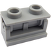 LEGO Medium Stone Gray Hinge Brick 1 x 2 Assembly