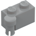 LEGO Medium Stone Gray Hinge Brick 1 x 4 Swivel Top (3830 / 65122)