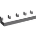 LEGO Gris pierre moyen Charnière Tuile 1 x 4 (4625)