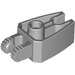 LEGO Grigio pietra medio Cerniera Cuneo 1 x 3 Bloccante con 2 Innesti, 2 Bottoncini e Clip (41529)