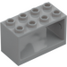 LEGO Grigio pietra medio Tubo Reel 2 x 4 x 2 Supporto (4209)