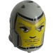 LEGO Medium Stone Gray Large Figure Head of Danju (48819)