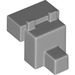 LEGO Medium Stone Gray Minecraft Animal Head (20308)