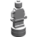 LEGO Medium Stone Gray Minifig Statuette (90398)