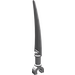 LEGO Medium Stone Gray Minifig Sword Saber with Clip Pommel (59229)