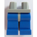 LEGO Medium steengrijs Minifiguur Heupen met Blauw Poten (73200 / 88584)