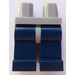 LEGO Gris pierre moyen Minifigure Les hanches avec Dark Bleu Jambes (3815 / 73200)