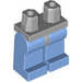LEGO Medium Steengrijs Minifigure Heupen met Medium Blauw Poten (3815 / 73200)