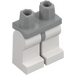 LEGO Medium Stone Gray Minifigure Hips with White Legs (73200 / 88584)