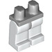 LEGO Gris pierre moyen Minifigure Les hanches avec blanc Jambes (73200 / 88584)