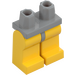 LEGO Medium Stone Gray Minifigure Hips with Yellow Legs (73200 / 88584)