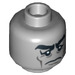 LEGO Medium Stone Gray Monster Butler Head (Safety Stud) (3626 / 10878)