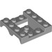 LEGO Medium Steengrijs Spatbord Voertuig Basis 4 x 4 x 1.3 (24151)