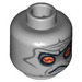 LEGO Medium Stone Gray Nute Gunray Head (Safety Stud) (3626 / 86442)