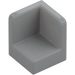 LEGO Medium Stone Gray Panel 1 x 1 Corner with Rounded Corners (6231)