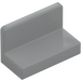 LEGO Medium Stone Gray Panel 1 x 2 x 1 with Rounded Corners (4865 / 26169)