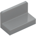 LEGO Medium Stone Gray Panel 1 x 2 x 1 with Rounded Corners (4865 / 26169)