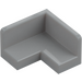 레고 미디엄 스톤 그레이 패널 1 x 2 x 2 모서리 ~와 함께 둥근 모서리 (31959 / 91501)