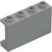 LEGO Medium steingrå Panel 1 x 4 x 2 (14718)