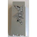 LEGO Medium Stone Gray Panel 3 x 3 x 6 Corner Wall with Web, Spider and Ivy Sticker with Bottom Indentations (2345)