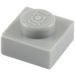 LEGO Gris pierre moyen assiette 1 x 1 (3024 / 30008)