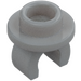 LEGO Medium Stone Gray Plate 1 x 1 Round with Clip (5264)