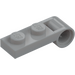 LEGO Medium Stone Gray Plate 1 x 2 with End Pin Hole (3172)