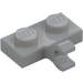 LEGO Mittleres Steingrau Platte 1 x 2 mit Horizontaler Clip (11476 / 65458)