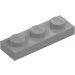 LEGO Medium Stone Gray Plate 1 x 3 (3623)