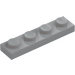 LEGO Medium steengrijs Plaat 1 x 4 (3710)