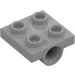 LEGO Medium Stone Gray Plate 2 x 2 with Pin Holes (2817)
