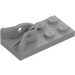 LEGO Medium Stone Gray Plate 2 x 4 with Tow Ball Socket (3779)