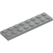 LEGO Medium steingrå Plate 2 x 8 (3034)