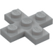 LEGO Medium Stone Gray Plate 3 x 3 Cross (15397)