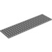 LEGO Medium Stone Gray Plate 6 x 24 (3026)