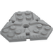 LEGO Medium Stone Gray Plate 6 x 6 Hexagonal (27255)