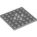 LEGO Medium Stone Gray Plate 6 x 6 with Holes (73110)