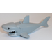LEGO Medium Stone Gray Shark 8 x 16 with White Teeth and Gills and Black Round Eyes
