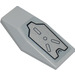 LEGO Medium Steengrijs Shell Paneel met Armor Plaat Patroon Sticker (28220)