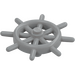 LEGO Medium Stone Gray Ship Wheel with Unslotted Pin (4790 / 52395)