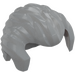 LEGO Medium Stone Gray Short Hair Swept Back with Widow's Peak and Sideburns (21268)