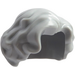 LEGO Gris pierre moyen Court Ondulé Cheveux avec Côté Parting (11256 / 34283)