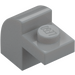 LEGO Medium Stone Gray Slope 1 x 2 x 1.3 Curved with Plate (6091 / 32807)