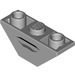 LEGO Medium Stone Gray Slope 1 x 3 (45°) Inverted Double with Lines (2341 / 39747)