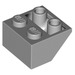 LEGO Gris pierre moyen Pente 2 x 2 (45°) Inversé avec entretoise de tube creux en dessous (76959)