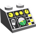 LEGO Medium Steengrijs Helling 2 x 2 (45°) met Flight Control (3039)