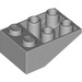 LEGO Medium Steengrijs Helling 2 x 3 (25°) Omgekeerd zonder verbindingen tussen noppen (3747)